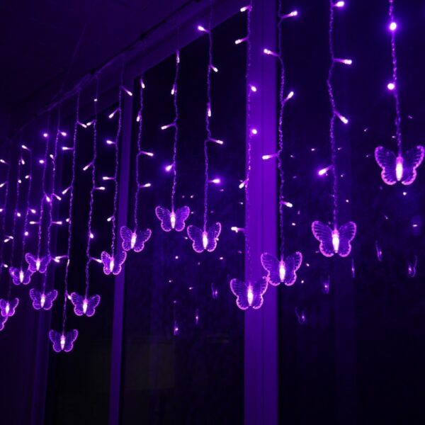 Butterfly Curtain Lights