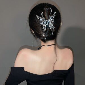 Metal Butterfly Hair Clip