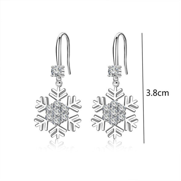 Christmas Snowflake Earrings