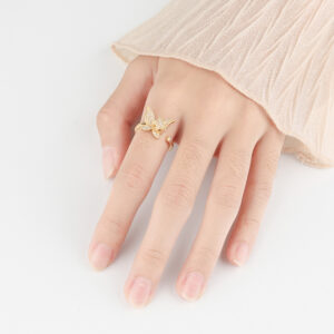 Fidget Butterfly Ring