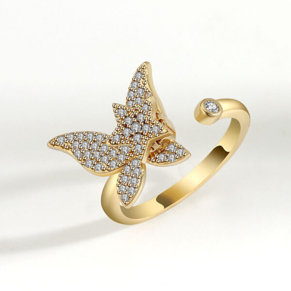 Fidget Butterfly Ring